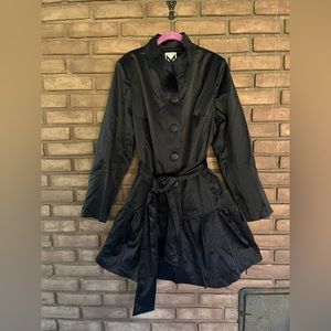 Marc Brouwer Black Lightweight Coat - Women’s Large